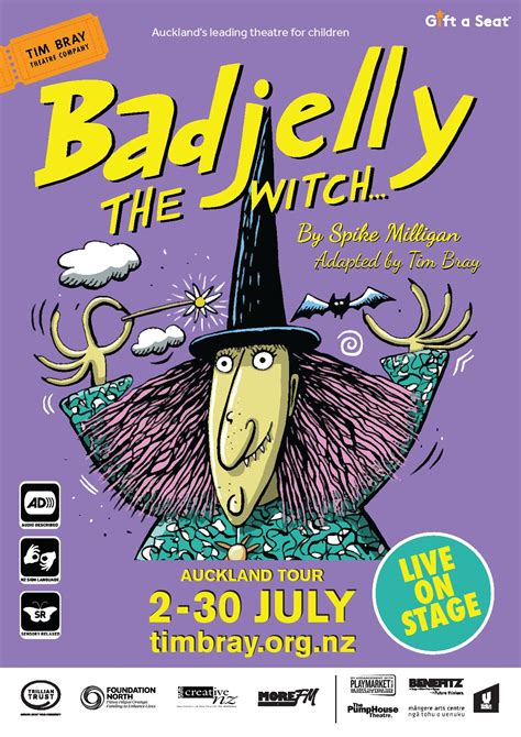 Get your hands on the PDF version of Badjelly the witch and let the adventure begin.